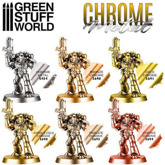 Green Stuff World Χρώμα Μοντελισμού Χρυσό 17ml