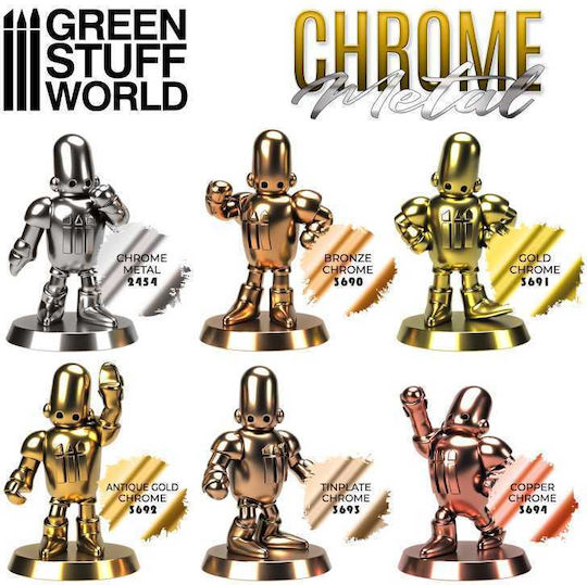 Green Stuff World Model Making Paints in Brown Colour 17ml