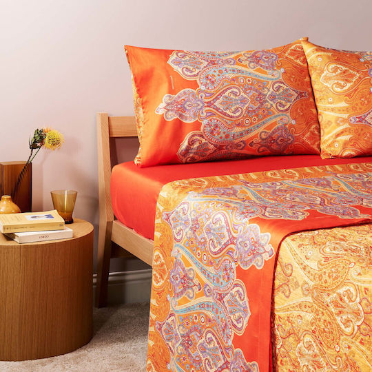 Bassetti Granfoulard Σετ Υπέρδιπλο 4τμχ 250x280εκ. Ragusa Gold