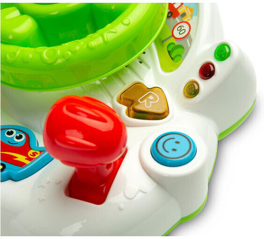 Toyz Steering Wheel Steering wheel with Light and Sounds for 18++ Months