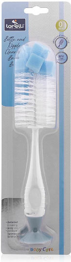 Lorelli Cleaning Brush for Baby Bottles Light Blue 1pcs