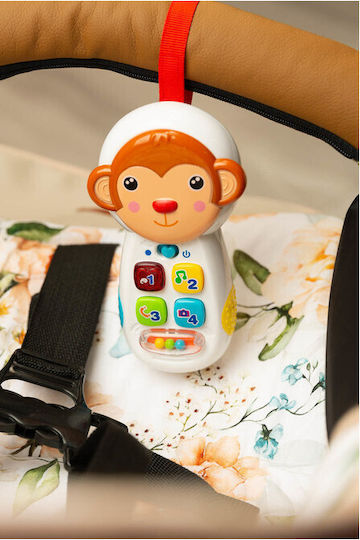 Toyz Играчка телефон Телефон Маймуна с музика и звуци за 18++ месеца