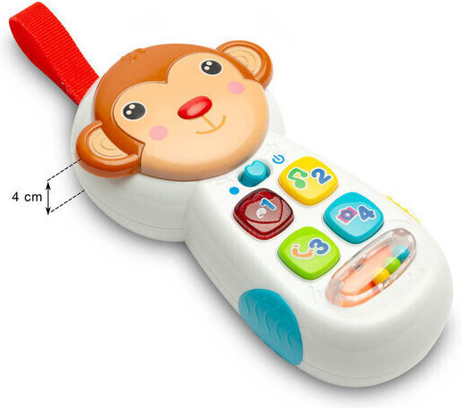 Toyz Играчка телефон Телефон Маймуна с музика и звуци за 18++ месеца