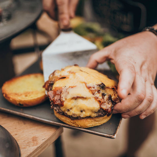 Moesta BBQ Спатула Грил Неръждаем 12см