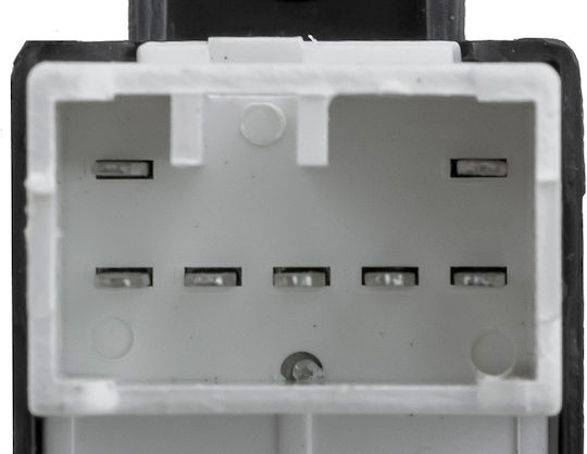Single Window Switch Hyundai I10 2007-2011 7 Pins Orig 93580-0x0104x Nty 1 Pc Ews-hy-050
