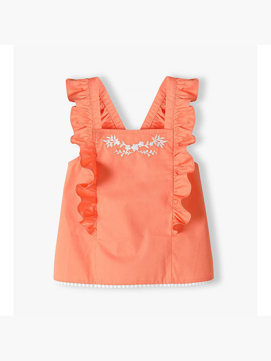 Minoti Kinder Set mit Shorts Sommer 2Stück Orange