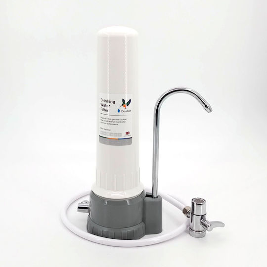 Doulton HCP Water Filtration System Single Countertop with Replacement Filter Doulton Ultracarb® 0.5 μm