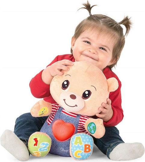 Chicco Animal Interactive Bear made of Fabric with Music and Sounds for 6++ Months