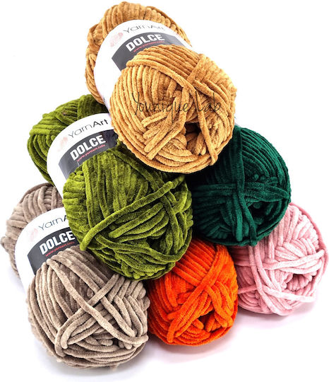 YarnArt Dolce Chunky Μικροπολυεστέρας Κόκκινο 100m 100gr