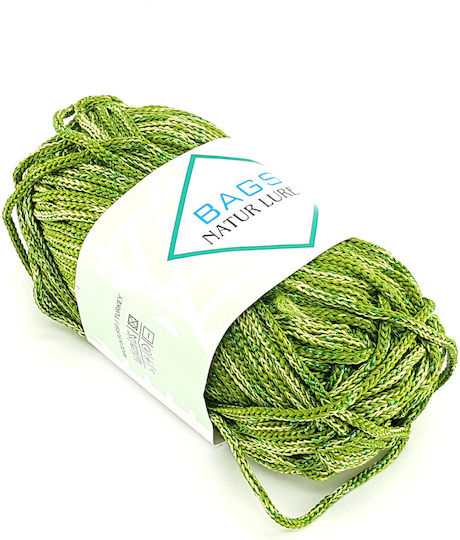 Bags On Board Polyester Knitting Yarn for Bags Green 70m 100g