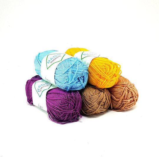 Bags On Board Polyester Knitting Yarn for Bags Light Blue 70m 100g