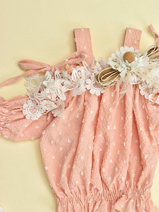 Kinder-Set mit Hose Sommer 2Stück Rosa