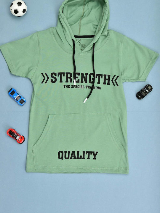 Kinder-Set mit Shorts Sommer 2Stück Khaki