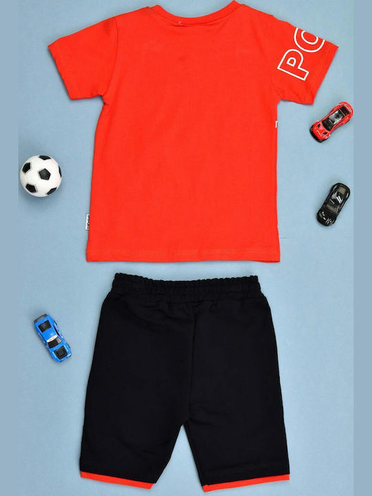Kinder-Set mit Shorts Sommer 2Stück Rot