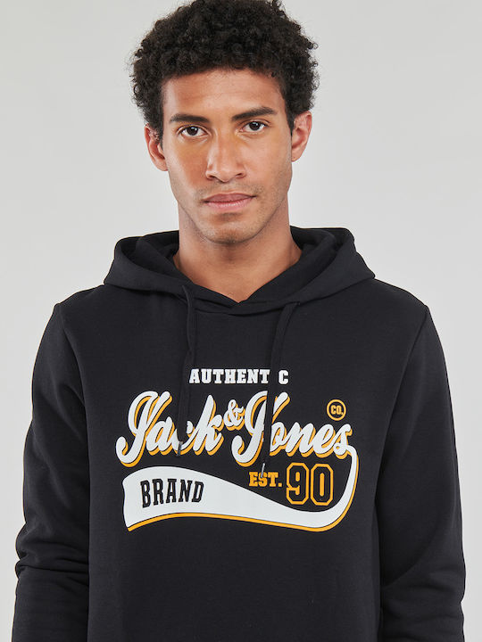 Sweatshirt with Hood Black