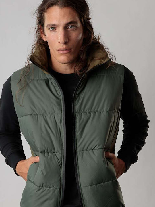Geci barbati Puffer Kaki Iarna