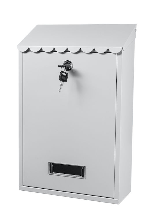 Apartment Building Mailbox Inox in Black Color 40x40x40cm