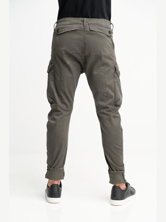 Cosi Jeans Herrenhose Cargo Elastisch in Relaxed Passform Khaki