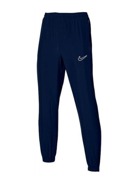 Academy 23 Herren-Sweatpants Fußball Jogginghose Dri-FIT Glänzende mit Gummizug Marineblau