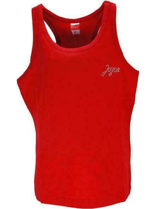 Joyce Kids Blouse Sleeveless Red