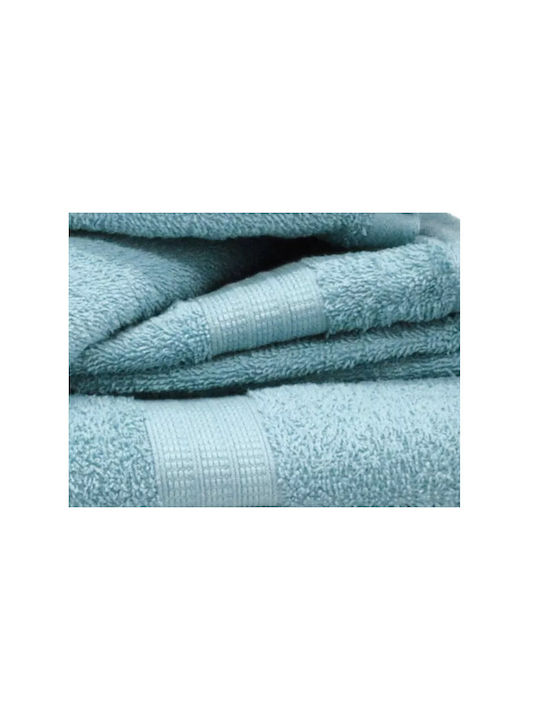 Bassetti 10pc Bath Towel Set Petrol Blue Weight 380gr/m²