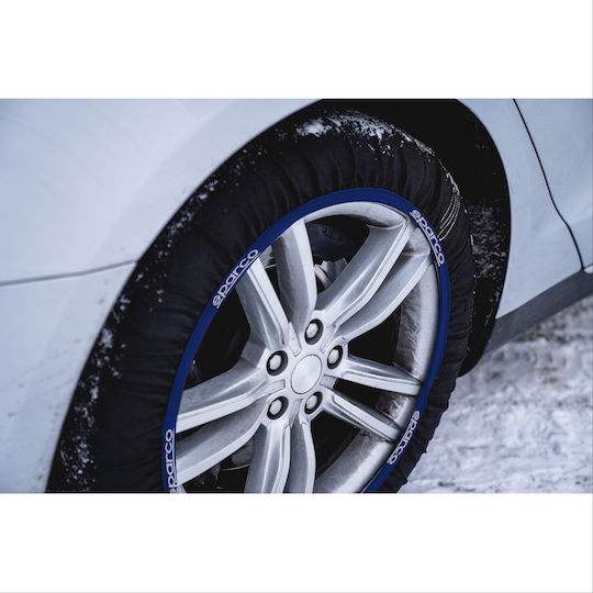 Sparco High Perfomance Αντιολισθητικές Χιονοκουβέρτες Medium Επιβατικού Αυτοκινήτου 2τμχ