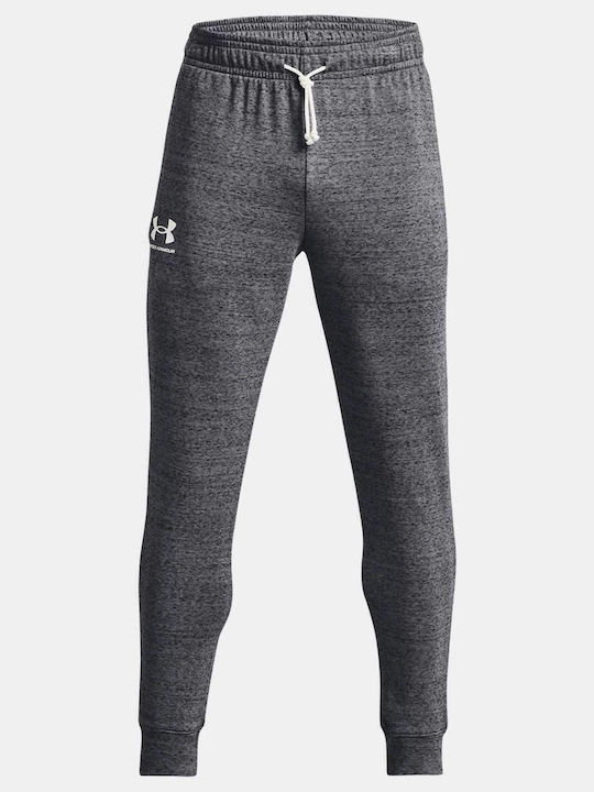 Terry Rival Sweatpants with Elastic Gray