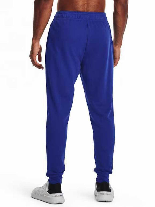 Terry Rival Sweatpants with Elastic Blue