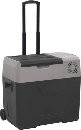 vidaXL Frigider Portabil 40L Negru