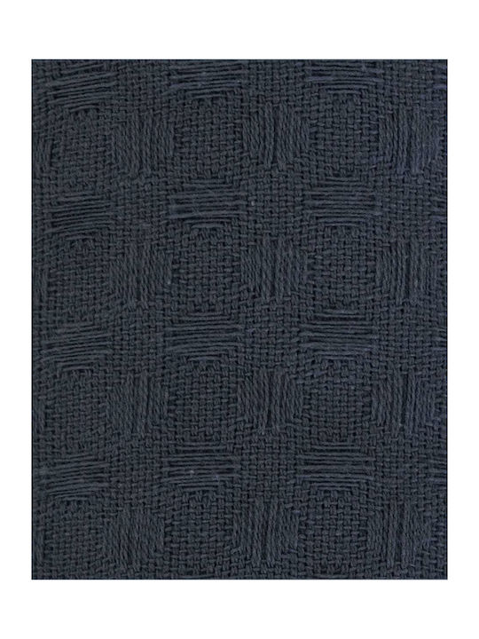 Pennie Pereira Blanket Pique Queen 230x260cm. Navy Blue