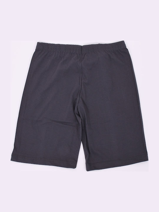 Happy Family Men's Summer Pajamas Set Gray