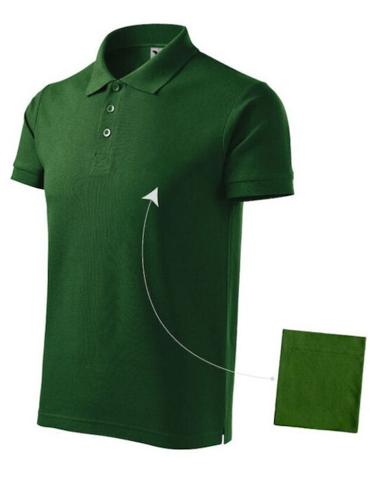 Malfini Men's Short Sleeve Promotional Blouse Green