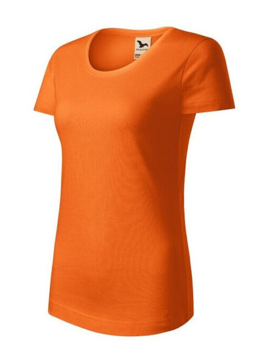 Malfini Werbe-T-Shirt in Orange Farbe