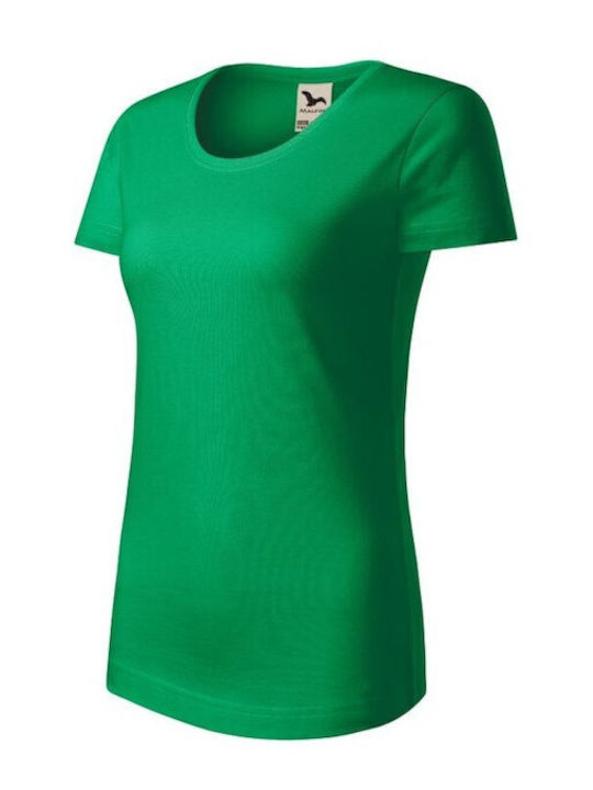 Malfini Men's Short Sleeve Promotional T-Shirt Green MLI-17216