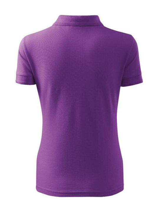 Malfini Ανδρικό Διαφημιστικό T-shirt Κοντομάνικο σε Μωβ Χρώμα