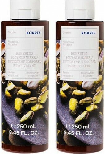 Korres Pistachio Пяна за вана в гел форма (2x250мл) 500мл