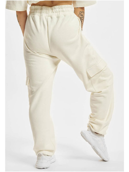 Def Damen-Sweatpants Weiß