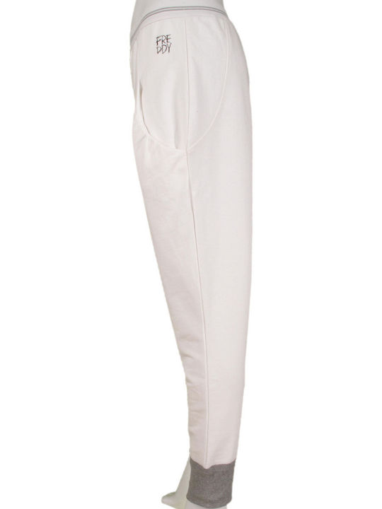 Freddy Women's Jogger Sweatpants White