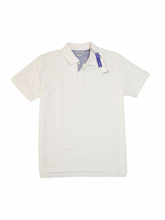 Polo Short Sleeve Blouse White