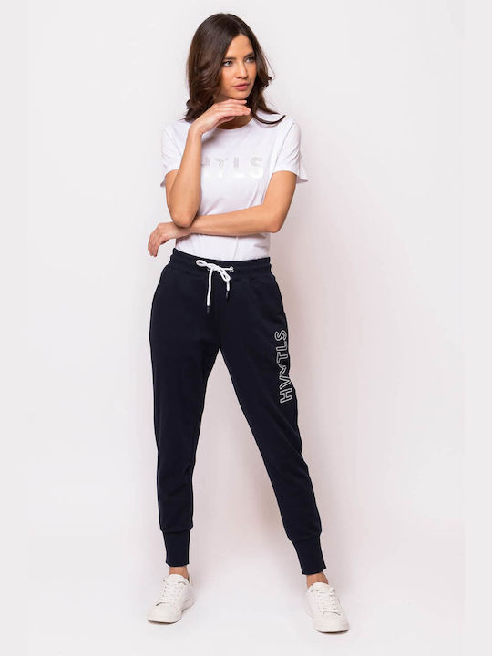 Heavy Tools Damen-Sweatpants-Set Blau