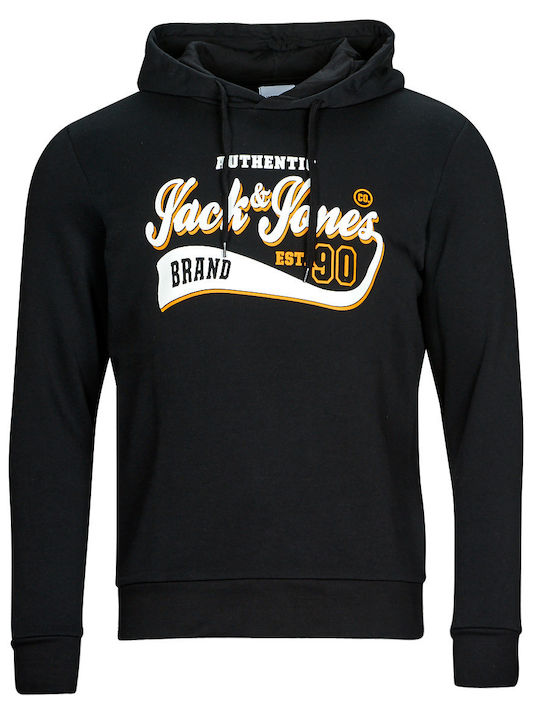 Sweatshirt with Hood Black