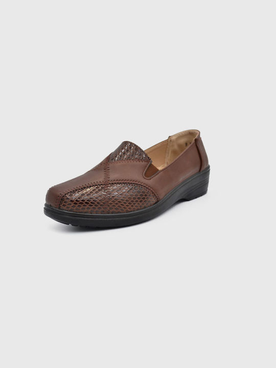 Joya Women's Moccasins in Brown Color