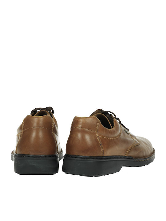 Men's Leather Casual Shoes Tabac Brown