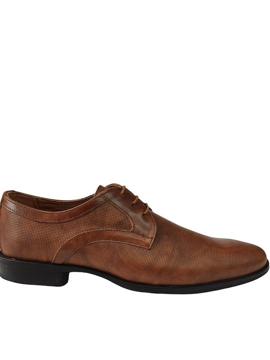 Northway Men's Leather Casual Shoes Tabac Brown