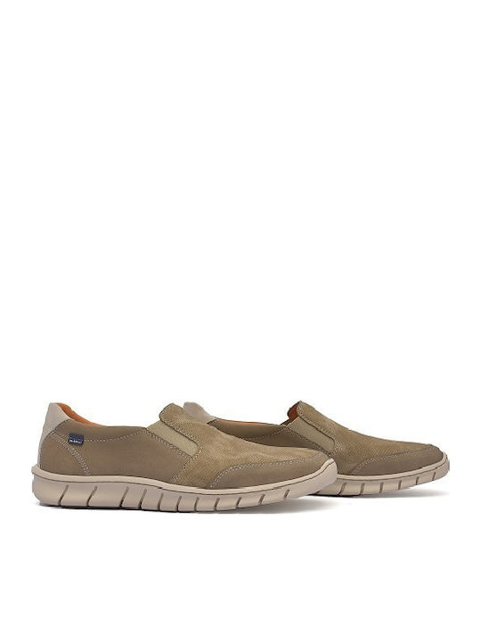 Pantofi casual pentru bărbați Anatomic Bej