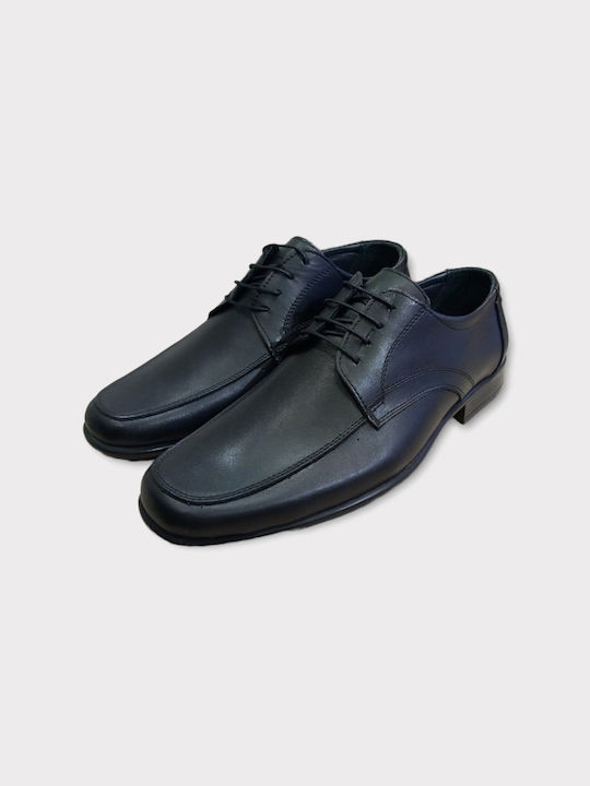 Cockers Men's Leather Casual Shoes Black