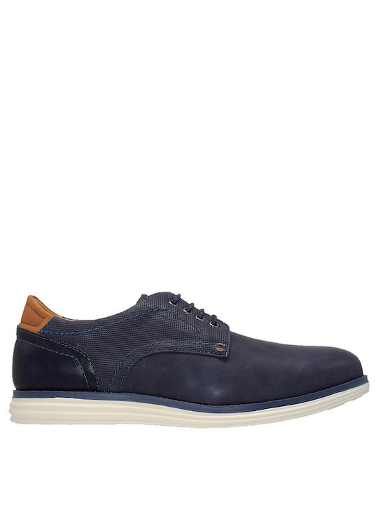 Cockers Men's Synthetic Leather Casual Shoes Blue