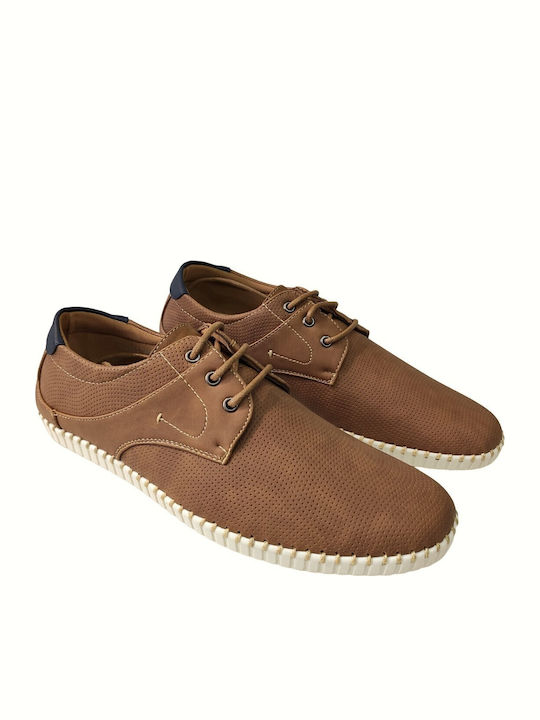 Leder Herren Freizeitschuhe Anatomisch Tabac Braun