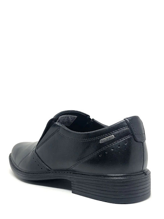 Pegada Men's Leather Casual Shoes Black -ANILINA-PRETO