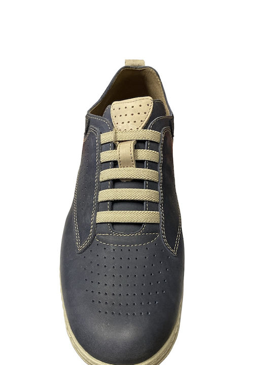 On Foot Men's Casual Shoes Blue .ΜΠΛΕ